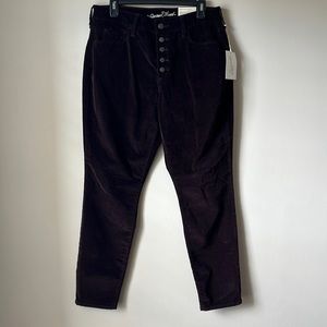 Universal Thread Target Maroon Courduroy Pants size 12